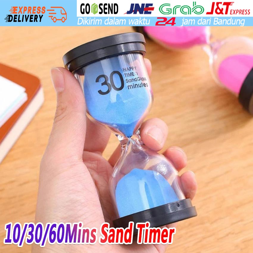 bigshop88 - Multicolor Jam Pasir Hour Glass Sand Clock 10 / 30 / 60 Menit Untuk Dekorasi Rumah Meja