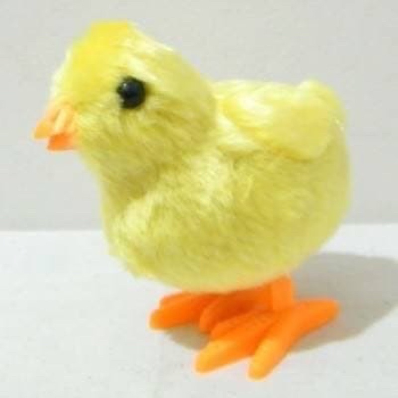 Mainan Lucu Anak Ayam Kuning - Mainan Murah , Ayamnya bisa berjalan