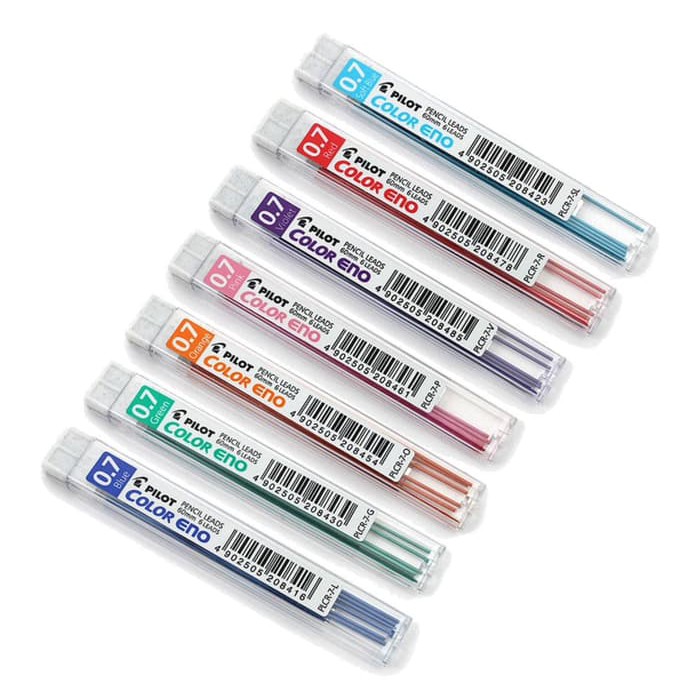 

Unik PILOT "COLOR ENO" PENCIL LEADS / ISI PENSIL WARNA WARNI - Hijau Limited