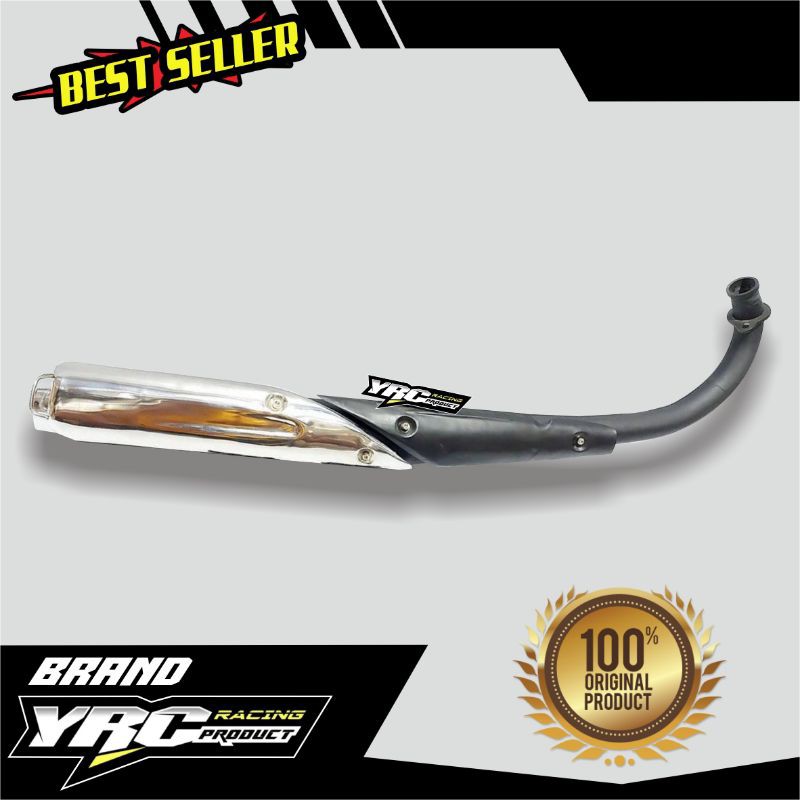 knalpot yrc racing standar peredam rxking