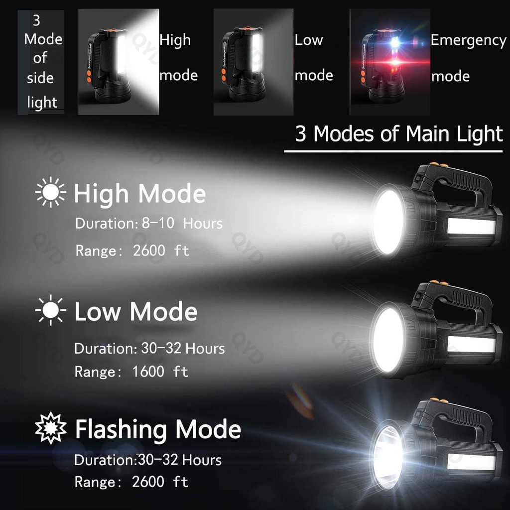 Senter LED Selam Diving Gunung genggam anti air Super Terang X2000 teknologi jerman jarak penerangan 1000M