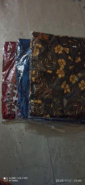 Atasan Batik Pria Lengan Panjang Pekalongan M L Xl Xxl