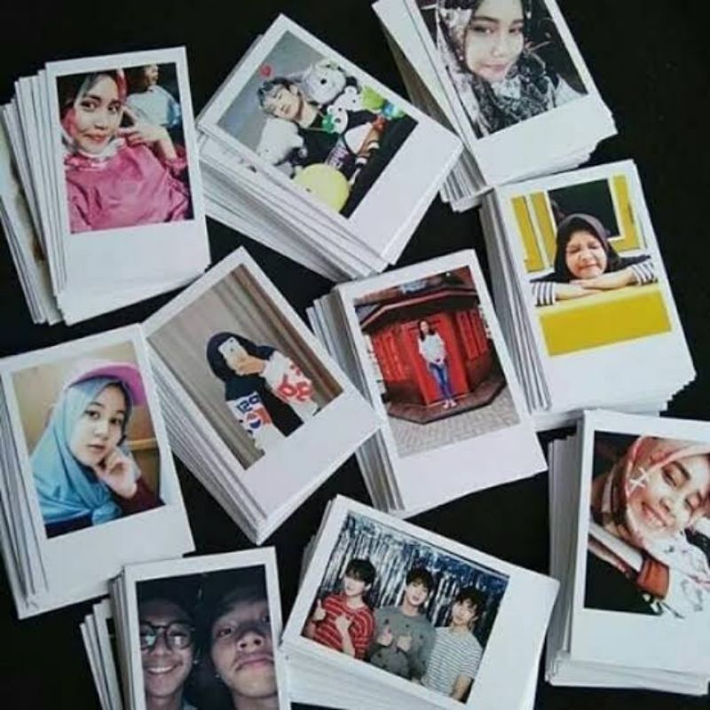 Jual Cetak Foto Polaroid 2r Isi 50 Foto Shopee Indonesia 8379