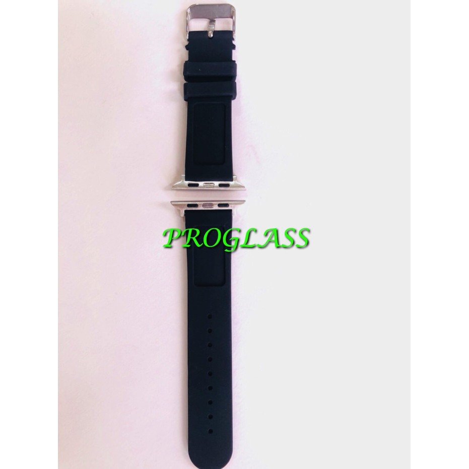 AW03 Apple Watch 42mm / 44mm STRIPE Premium Rubber Sport Strap Band / tali