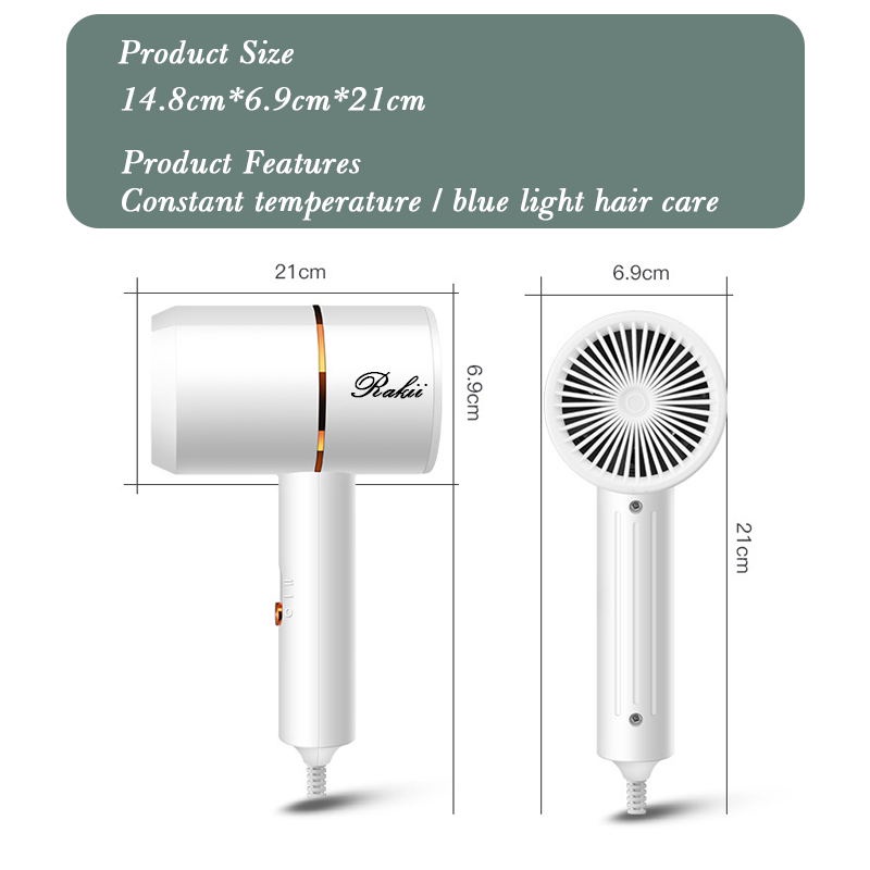 Hair Dryer Negatif Ion - Hair Dryer Hair Treatment (kode 2200) - Hair Dryer Travel Import High Quality