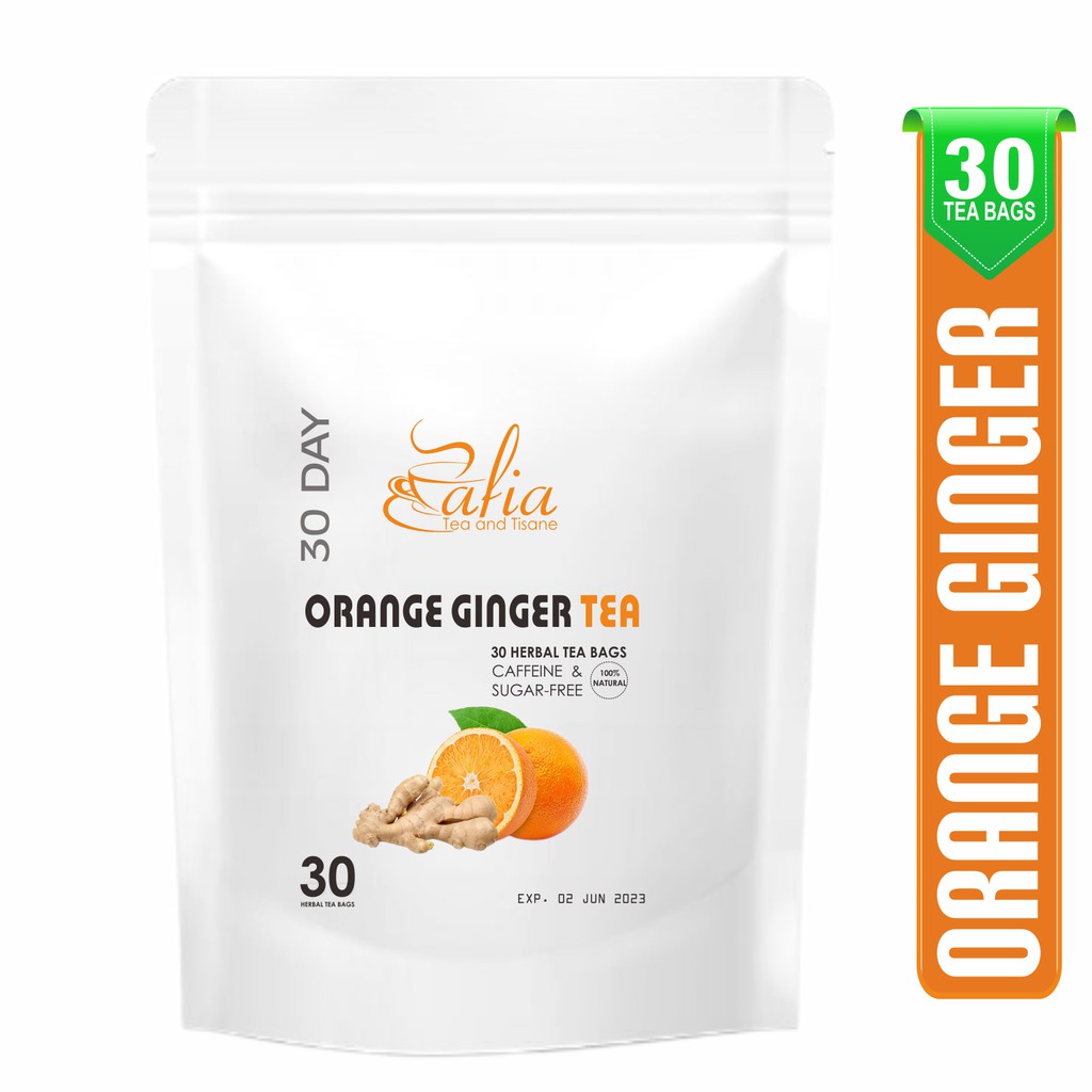 

ORANGE GINGER TEA (Isi 30 Tea Bag)