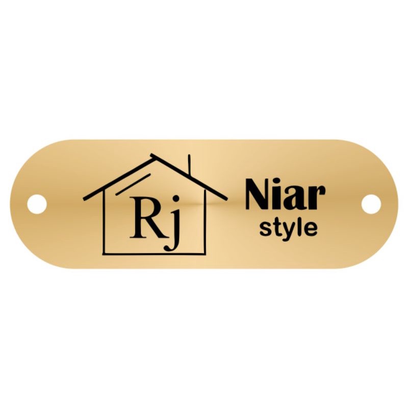 

label akrilik Niar Style