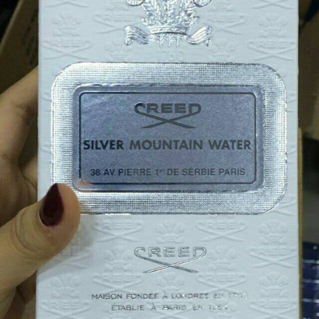creed silver mountain water original