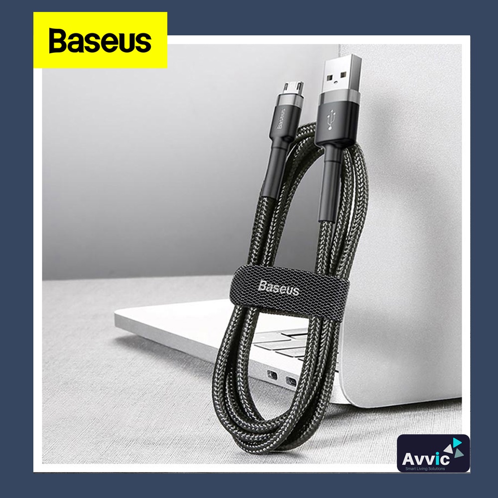 BASEUS Kabel Data USB For Micro Fast Charge Cafule Cable 1.5A 2M