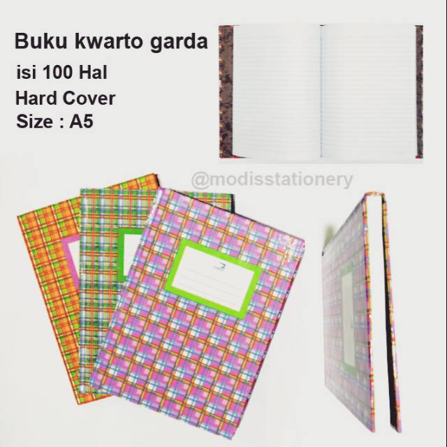 

Buku tulis kwarto garda