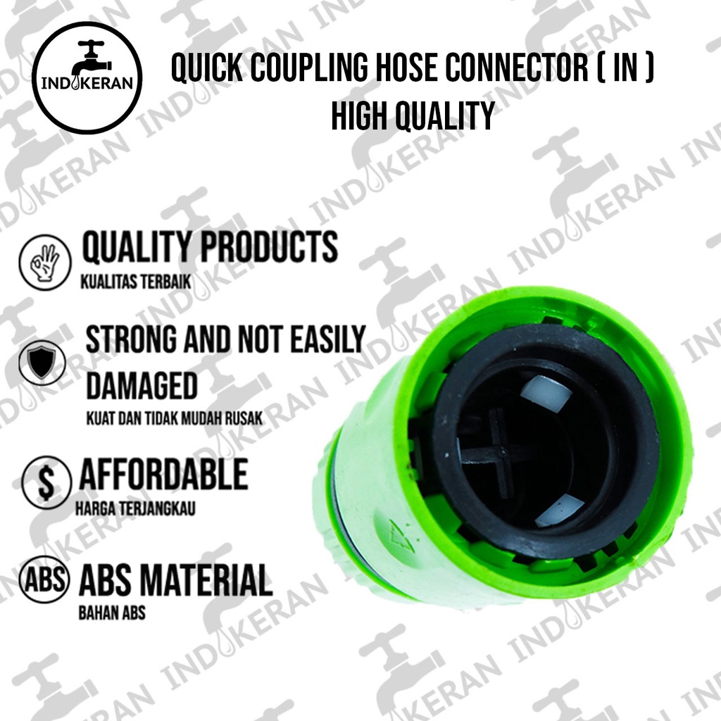 INDOKERAN - Quick Coupling Konektor IN - High Quality