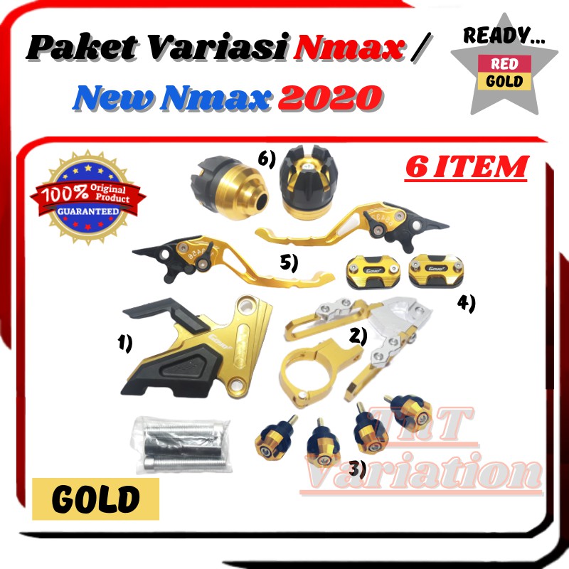 Paket Aksesoris Variasi Motor Nmax / New Nmax 2020 6 Item