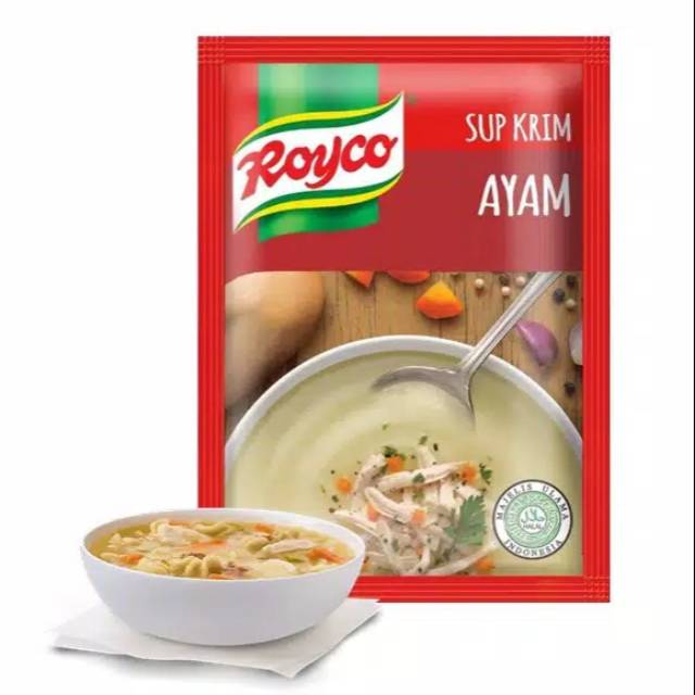 Royco Sup Krim Ayam (Chicken Cream Soup) Sup Instan