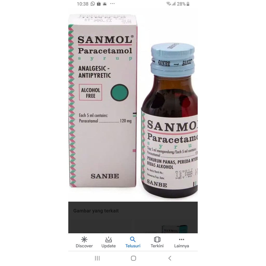 

Sanmol syrup 60ml