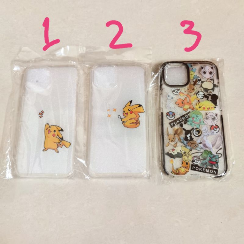 Case iPhone 13 Pokemon Apple Pikachu Jelly Softcase Soft Casing Clear