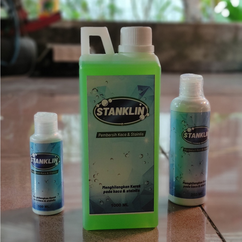 Obat Pembersih penghilang kerak air kaca aquarium akuarium stainlis STANKLIN kemasan 1 liter