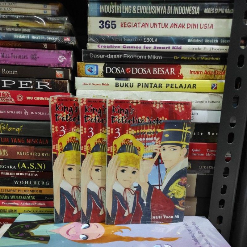 KOMIK ORIGINAL KING'S DETECTIVE NOTE 3 HUH YOON-MI