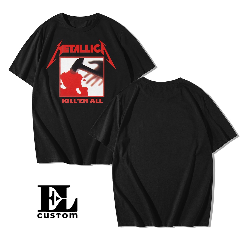 KAOS BAND / KAOS DISTRO PREMIUM / KAOS STREETWEAR / BAJU BAND / BAJU DISTRO / KAOS METALLICA