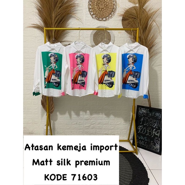 ATASAN IMPORT PREMIUM // KEMEJA IMPORT BKK // TOP IMPORT PREMIUM BKK // ATASAN IMPORT KOREA