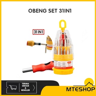 MTE Obeng Set Multifungsi/Obeng Magnetic 31 in 1