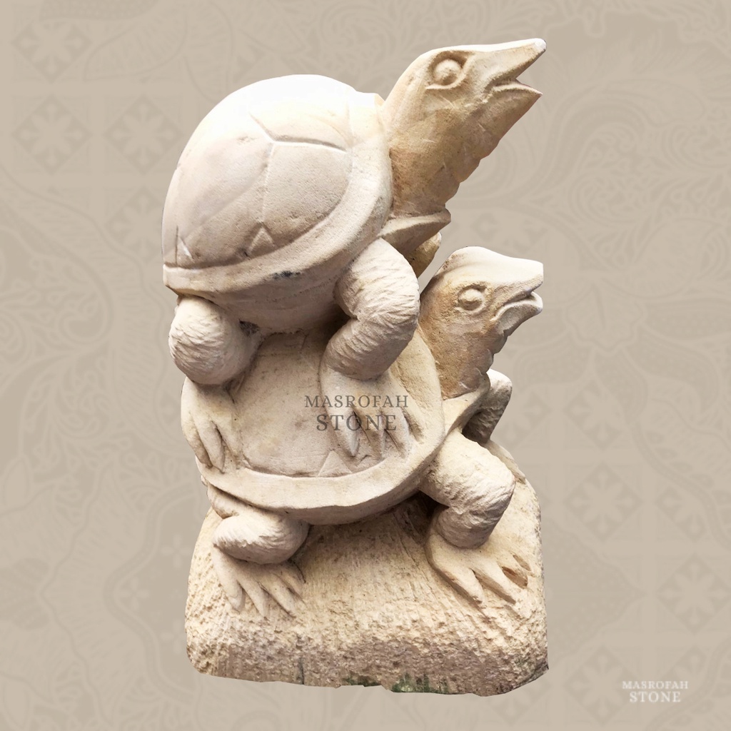 Patung Air Mancur Kura-Kura Tumpuk 2