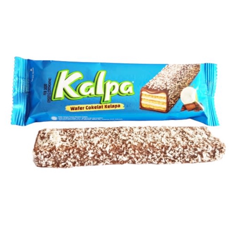 

Snack Roma Kalpa Wafer Cokelat Kelapa - 24gr X 3PCS