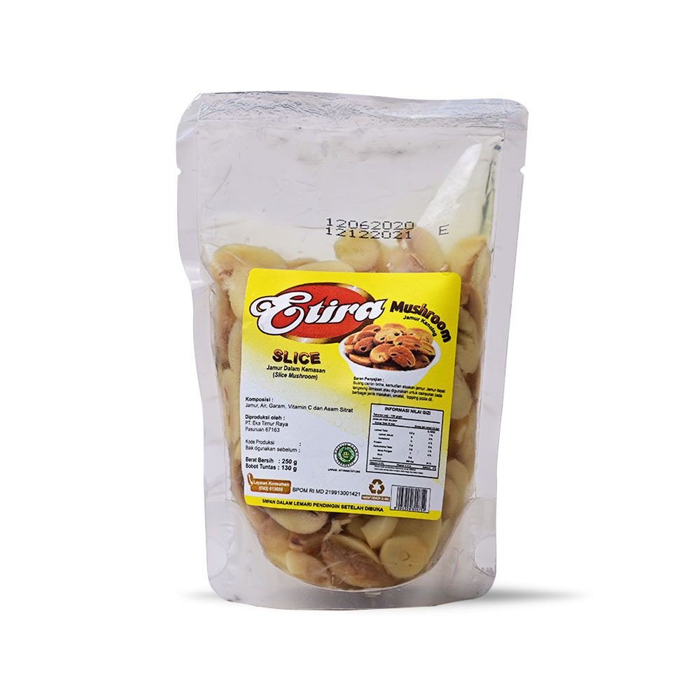 

JAMUR CHAMPIGNON Pouch Slice 250gr - Sayuran Mushro0om