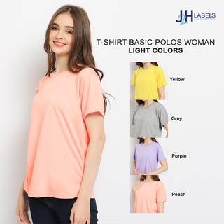 Tshirt Basic Polos Atasan Dewasa Kaos remaja perempuan polos - WOMEN