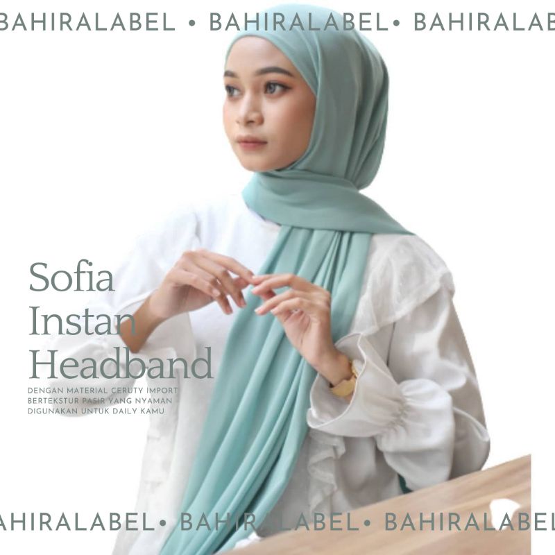SOFIA INSTAN/PREMIUM PASHMINA INNER/PASHMINA INSTAN/PASMINA INSTAN PREMIUM BISA BOLAK BALIK/ HEADBAND TERMURAH DGN HEADBAND ANTI PUSING /PASHMINA INNER PREMIUM/PASHMINA MALAYSIA-5