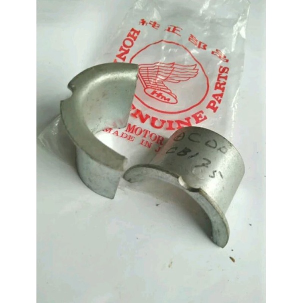 klem knalpot honda cb175 cb125 twin original nos klem muffler honda cb175 cb125 twin original