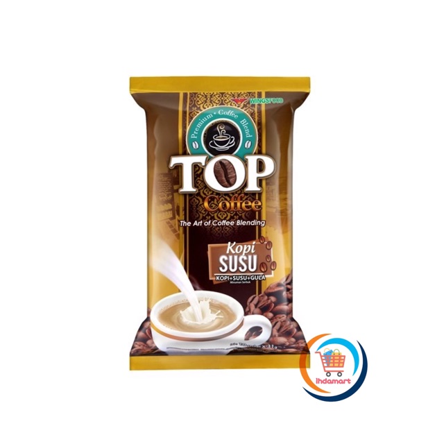 Top Coffee Kopi Susu 31 gr isi 10 pcs