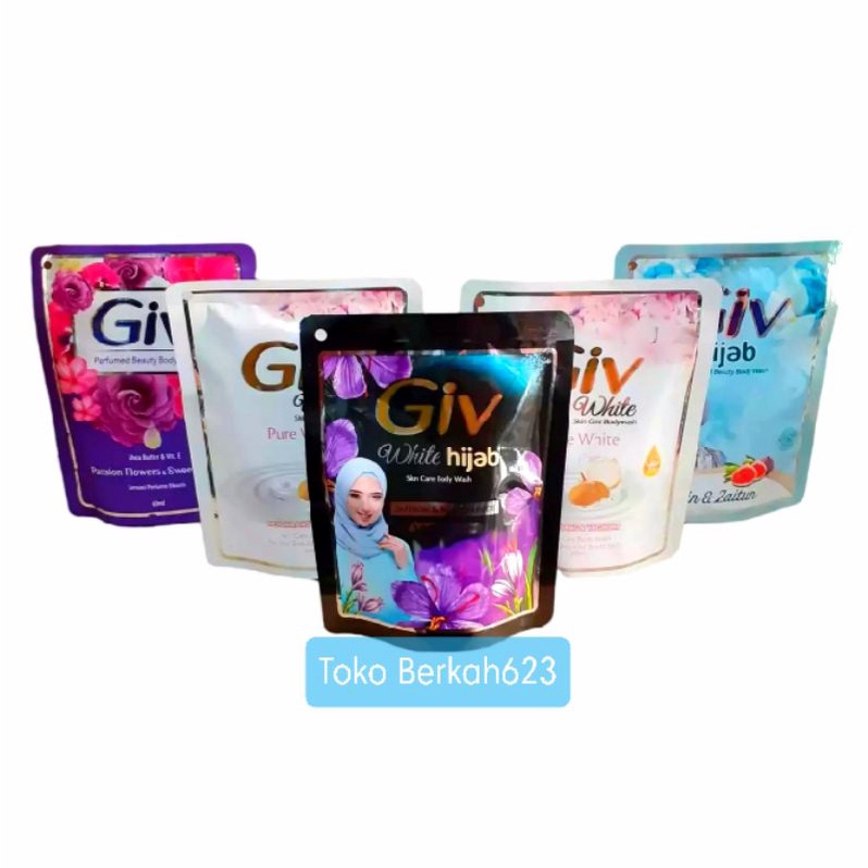 GIV BODY WASH 60ml - Sabun Cair All Varian