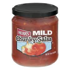 

herrs herr's chuncky salsa mild saus taco dip nacho cocolan nacho