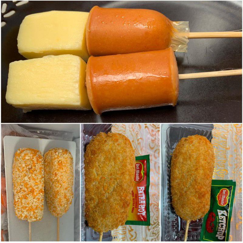 

Corndog Mix sosis dan mozarella