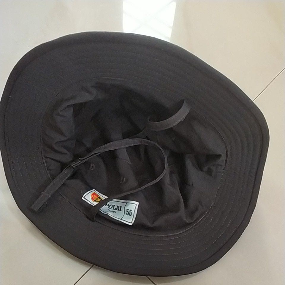 TOPI RIMBA HIJAU  dan HITAM JATAH BRIMOB