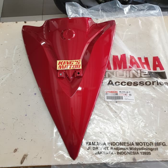 tameng depan XEON MERAH MARUN (44D-P1) ASLI YAMAHA