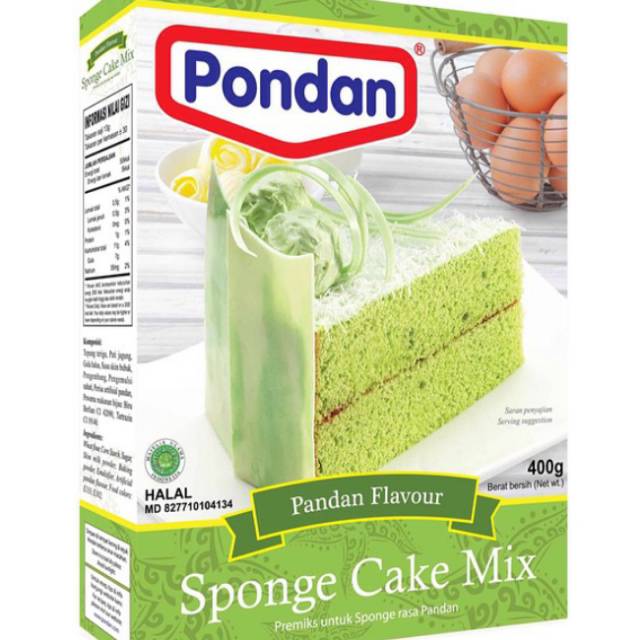 

PONDAN Sponge Cake mix Pandan