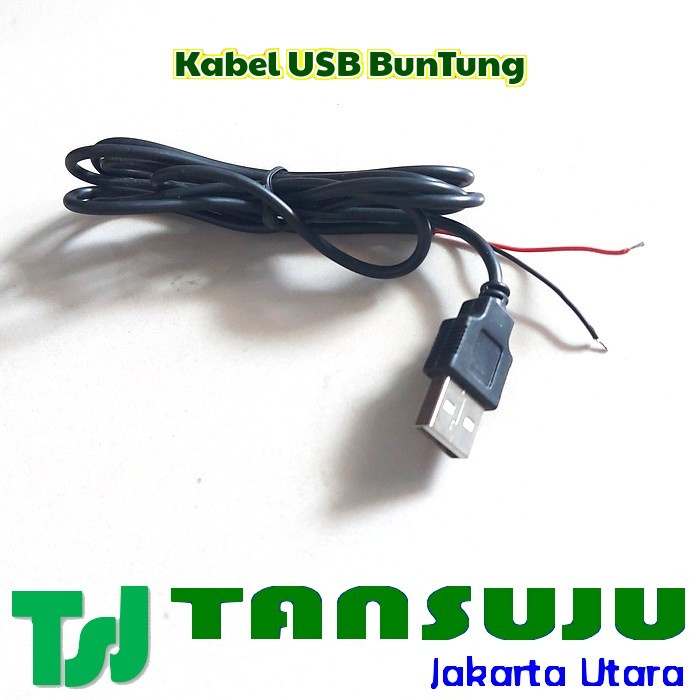 3 pcs Kabel USB Buntung Fast Charging + panjang kabel 1 meter