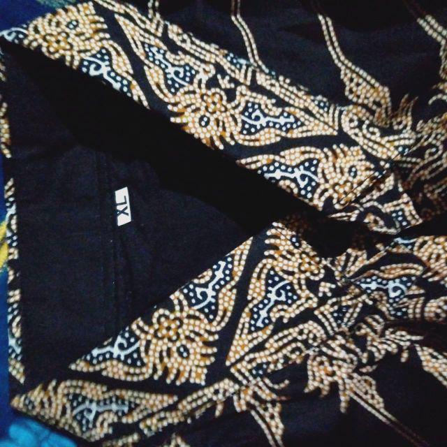 Kemeja Batik Lengan Panjang Size M L Xl Xxl Xxxl