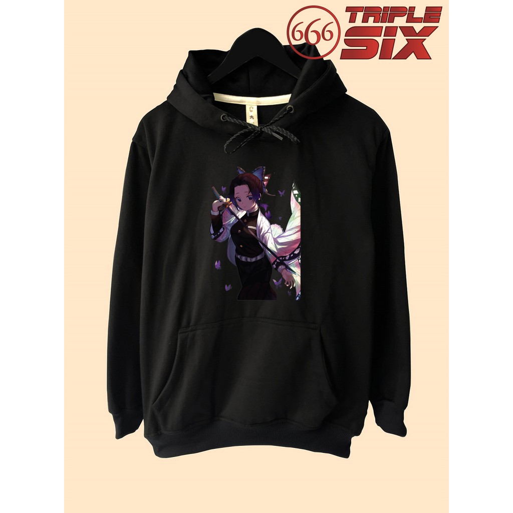 Jaket Hoodie Anime Shinobu kocho kimetsu no yaiba