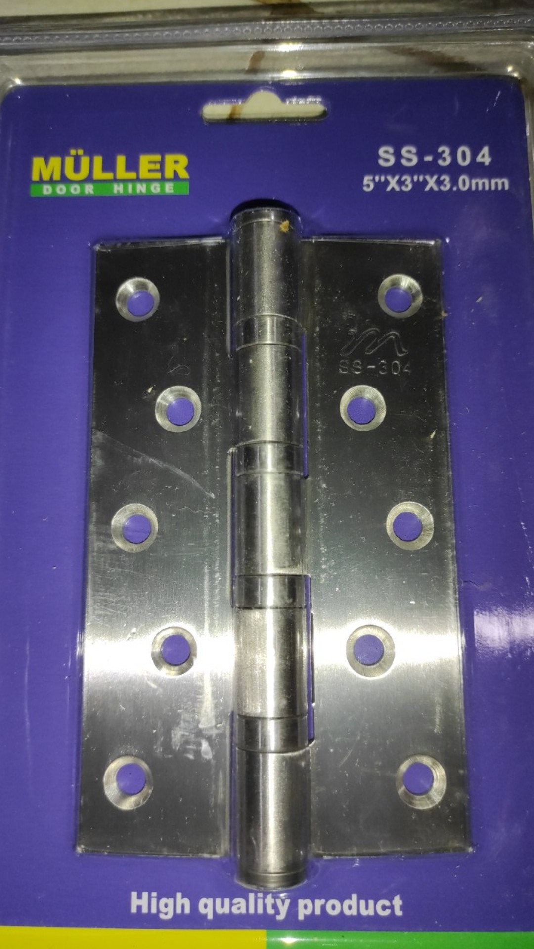 Engsel Pintu / Engsel Jendela 5 Inch / 5 Stainless Steel Ss-304 ( Sus 304 ) Muller