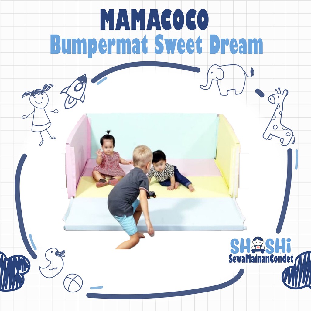 Sewa  Mamacoco Bumpermat Sweet Dream