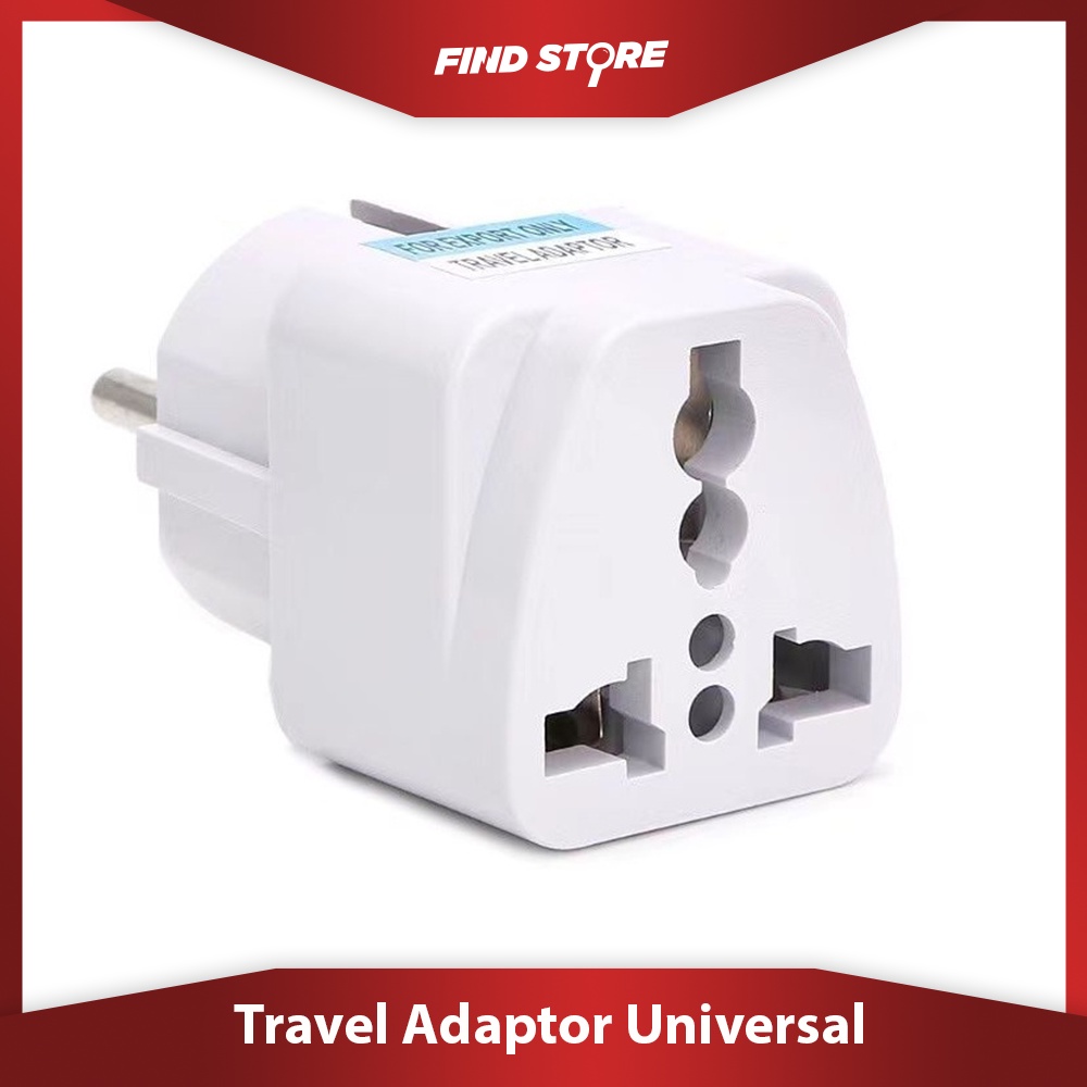 Sambungan Over Steker Colokan Listrik Sambungan Colokan Kaki 3 ke Kaki 2