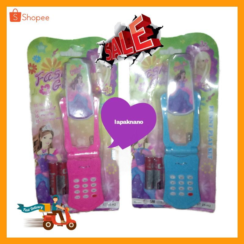 Mainan anak perempuan mainan hp bunyi