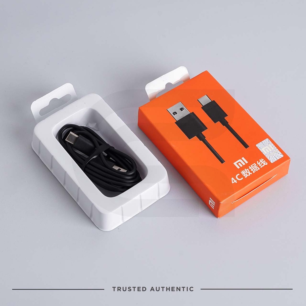 KABEL CHARGER XIAOMI TYPE C - XIAOMI USB TO TYPE C CABLE