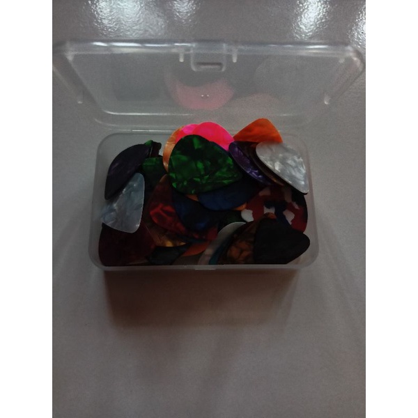 pick/pik gitar/guitar kerang per box isi 100pcs