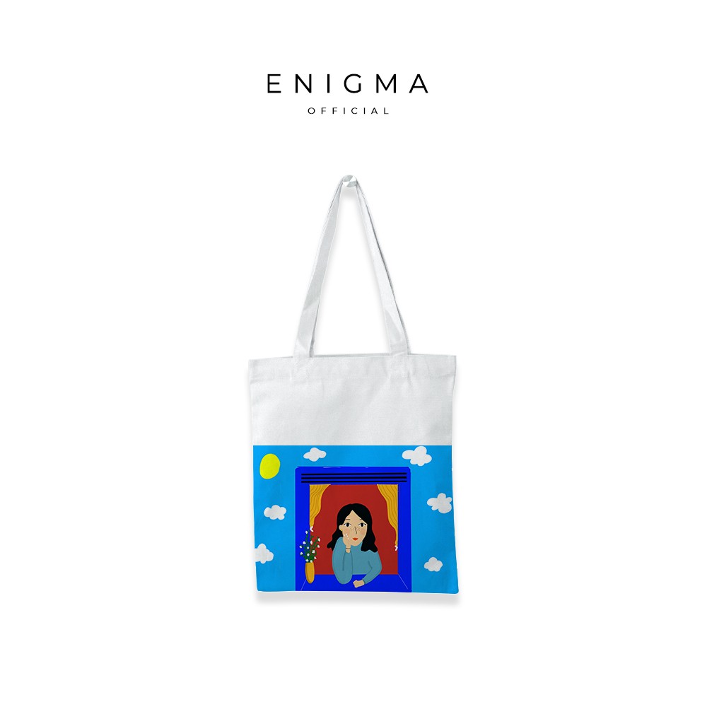 SALE TOTEBAG KANVAS PREMIUM ORIGINAL ENIGMA TAS WANITA TOTE BAG WANITA