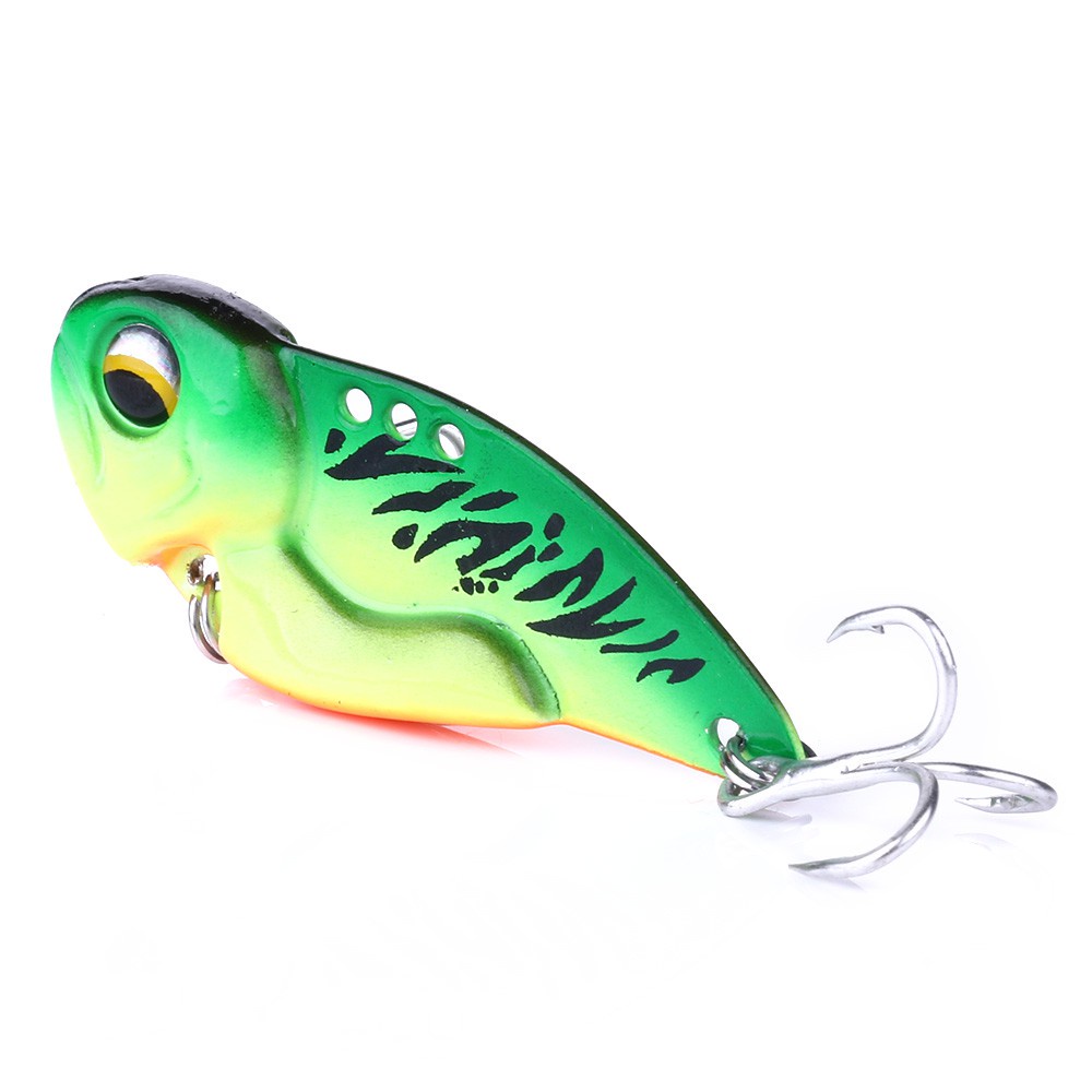 HENGJIA 5PCS/Lot 7g 10g 14g Metal Mini VIB Spoon Spinner Sequin Lure Baits Tail Tackle Hard Bait Crankbait Vibration Sinking Fishing Lure