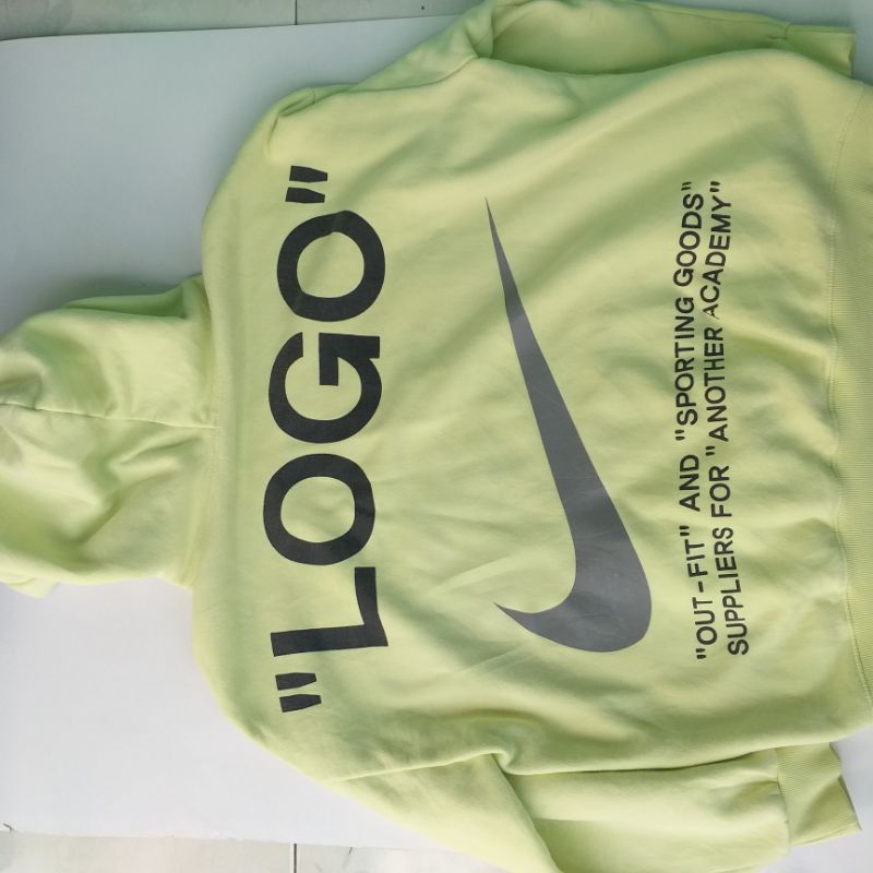 hoodie nike big logo second