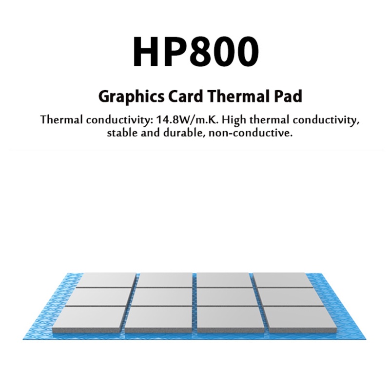 Btsg Thermal Pad 12.8 Untuk w/for m k Insulated Bantalan Silikon Tahan Panas Untuk Laptop